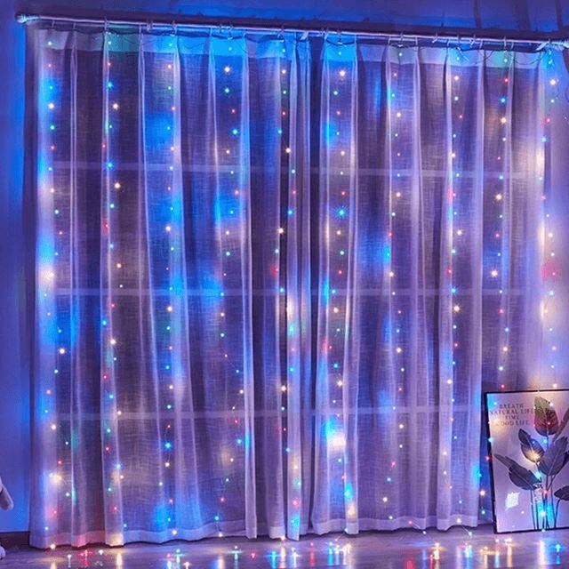 Luzes de LED Curtain para Decoração de Natal