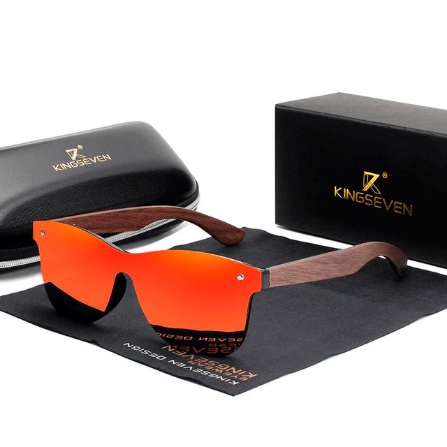 Óculos de Sol Wood Kingseven Masculino