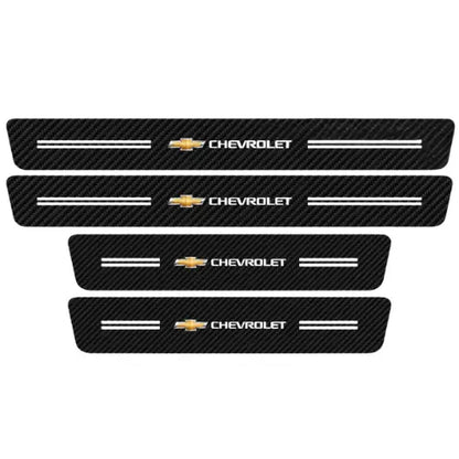 Soleira Automotiva Adesiva (Carbono) Universal - CarbonStep