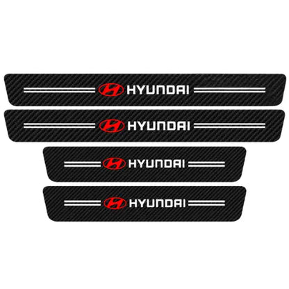 Soleira Automotiva Adesiva (Carbono) Universal - CarbonStep