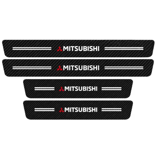 Soleira Automotiva Adesiva (Carbono) Universal - CarbonStep