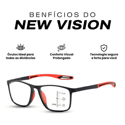 Óculos NewVision Multifocal + Proteção UV400