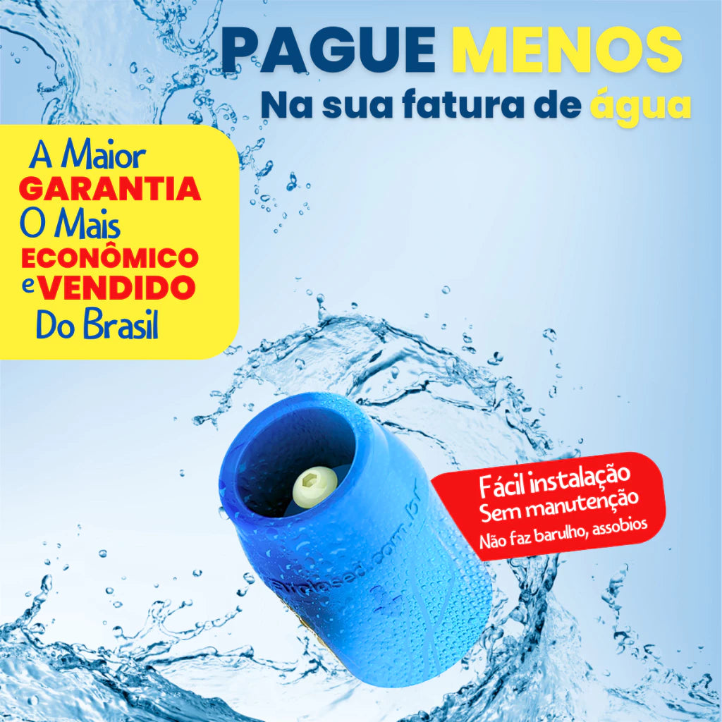 Novo Airlock 3.0 - Bloqueador De Ar Redutor De Conta D'água