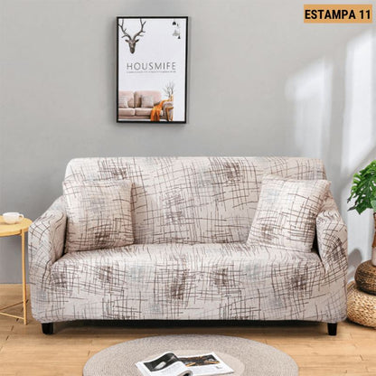 Capa de Sofá Mágica Estampada Magic Cover
