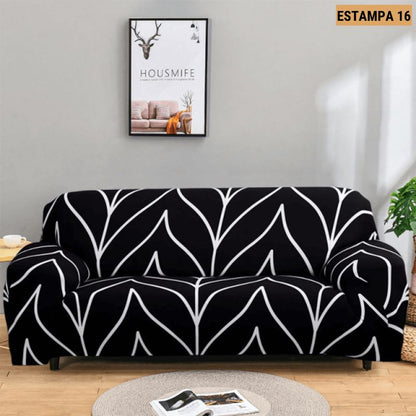 Capa de Sofá Mágica Estampada Magic Cover