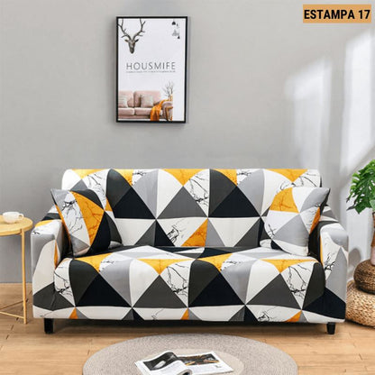 Capa de Sofá Mágica Estampada Magic Cover