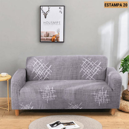 Capa de Sofá Mágica Estampada Magic Cover