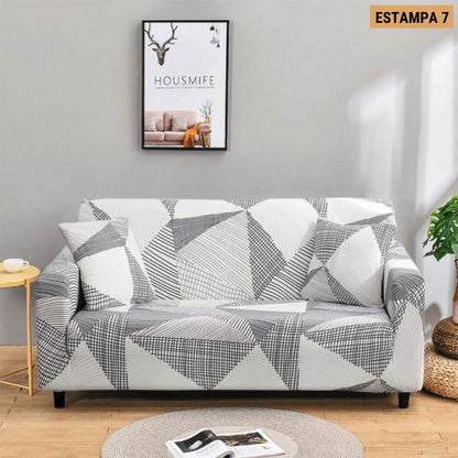 Capa de Sofá Mágica Estampada Magic Cover