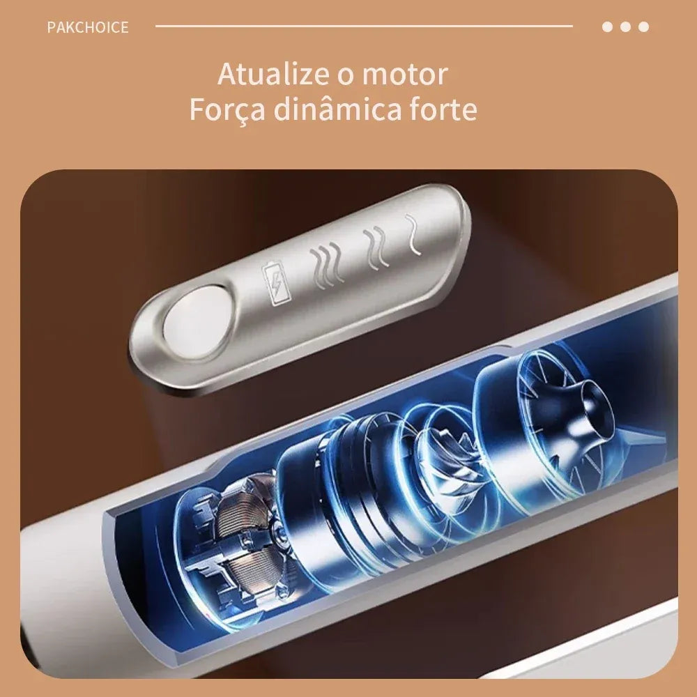 Misturador Mixer Elétrico para Bebidas Portátil
