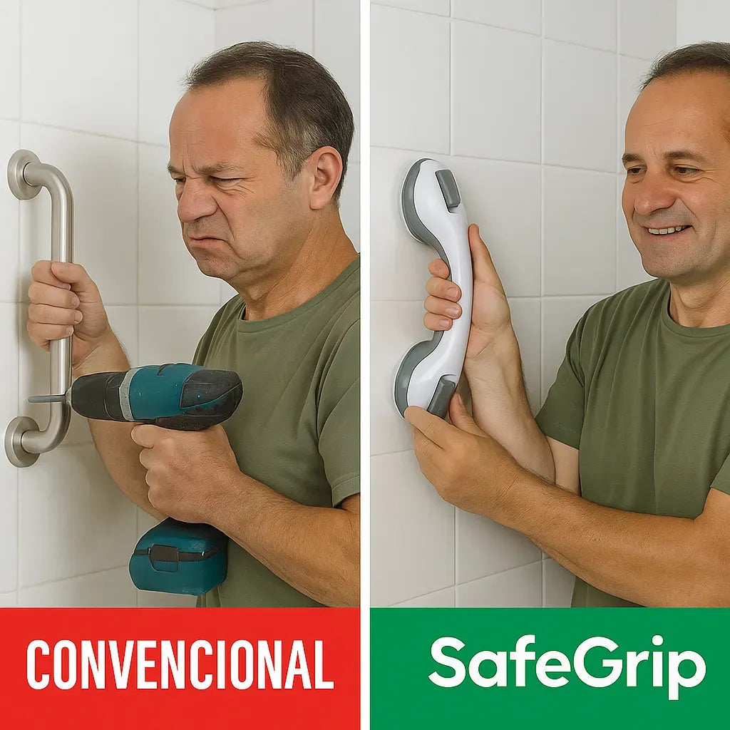 Barra de Apoio Portátil para Banheiro - SafeGrip