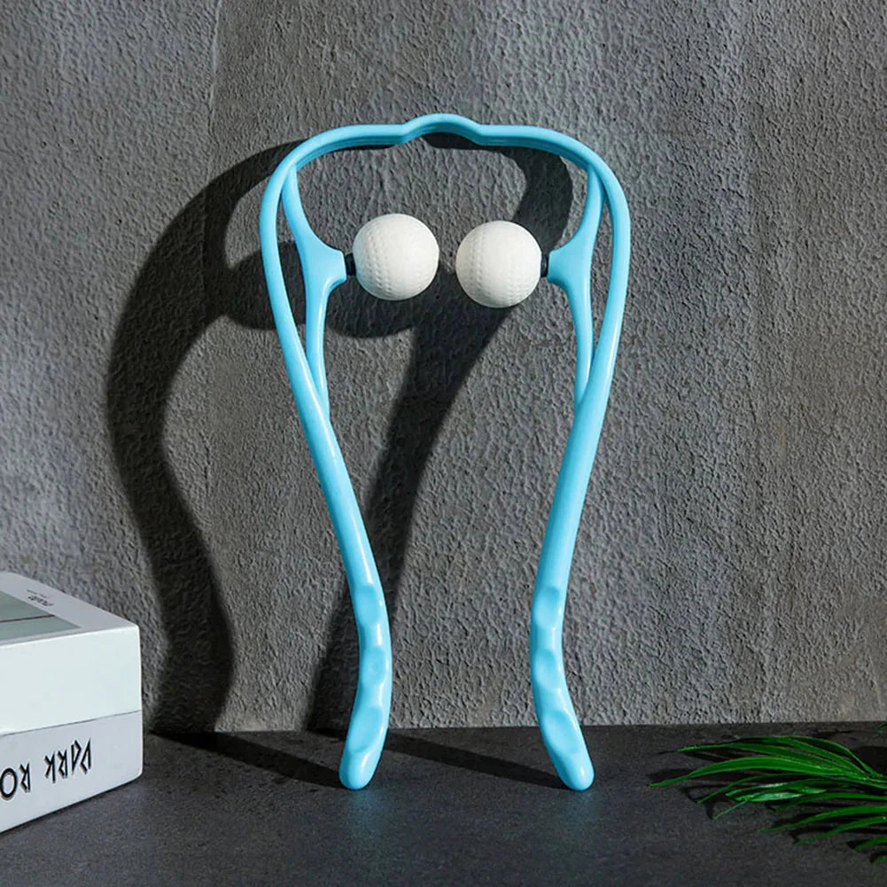 Massageador de Pescoço com Ponto Duplo de Pressão para Terapia - Relax Time