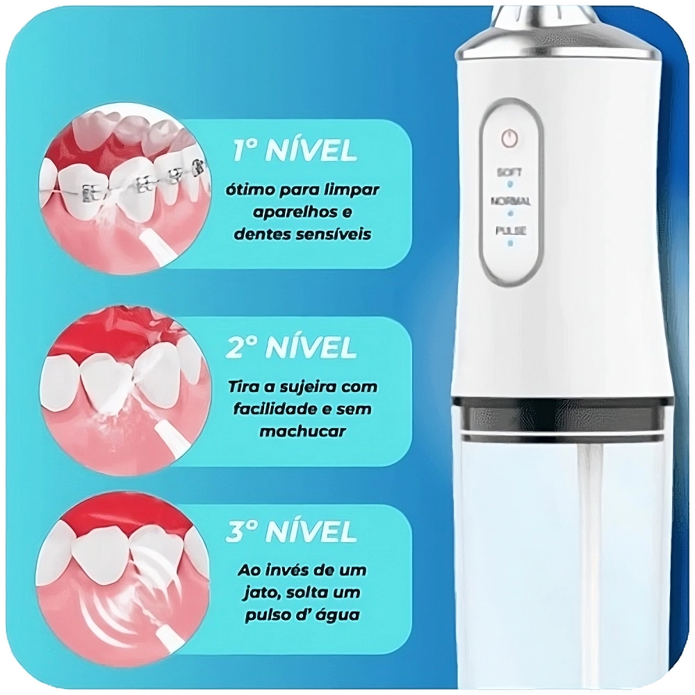 🔥 Novo OralFlow 2.0 + Kit de Acessórios Grátis!